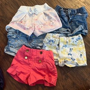 Girls 3t and 4t shorts bundle
